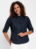 WITT WEIDEN Langarm-Bluse in marine