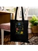 Mr. & Mrs. Panda Tote Bag Ostern Frohe Ostern mit Spruch in Schwarz
