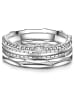Glanzstücke München Ring Herz aus Sterling Silber mit Zirkonia in silber
