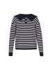DreiMaster Women Sweater in navy offwhite