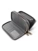 Lazarotti Bologna Leather XL Double Zip-Around Geldbörse RFID Leder 20 cm grey