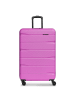 Franky Munich 4.0 4 Rollen Trolley L 76 cm mit Dehnfalte in pink dull