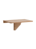 SoBuy Wandtisch in Eiche Natur - (W) 40 x (H) 26 x (L) 60 cm
