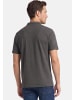 Redmond Poloshirt Basic in Dunkelrot / dunkelgrau