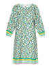 gaya Women Dress in Green Multicolor