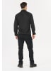 Whistler Fleecejacke Wolven in 1111 Black Melange