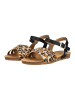 Mustang Sandalen in Leopard