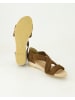 Terry Sandalen in Braun