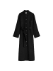 Marc O'Polo Leinen-Hemdblusenkleid wide in Schwarz
