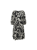 comma Kleid in Schwarz