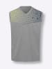 Sieh an! Achselshirt in steingrau