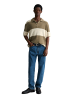 Marc O'Polo DENIM Strick Poloshirt regular in Light Beige