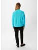 comma Strickpullover in 6223_türkisblau