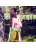 Mr. & Mrs. Panda Shopper Bag Igel Blumen Design ohne Spruch in Weiß