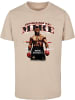 Mister Tee T-Shirt "Dynamite Mike Tee" in Beige