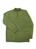 Joha Langarmshirt Merinowolle in green stripe