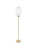 Beliani Stehleuchte PORTERO in Gold - (W) 20 x (H) 133 x (L) 20 cm