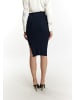 faina Damen Strickrock Mit Strass-Steinen in Marine