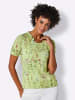 creation L Kurzarmshirt in pistazie-erdbeere-bedruckt