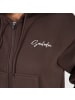 SMILODOX Zip Hoodie Eleen in Braun