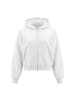 IZIA Women Hoodie in White