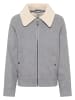 DreiMaster Herren Übergangsjacke Aus Wollgemisch in Grau Melange