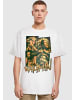 Merchcode Merchcode Bob Marley Jammin Live Oversize Tee in white