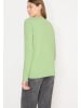 Cecil Pullover in bamboo green melange