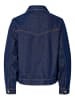Pieces Jeansjacke in Dark Blue Denim