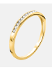 Diamant L'éternel Eternity-Ring aus 375 Gelbgold mit Diamant