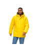 Derbe Winterjacke Festholm in lemon chrome/lava smoke
