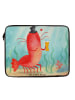 Mr. & Mrs. Panda Laptoptasche Hummer Weizen Design ohne Spruch in Weiß