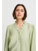 ICHI Bluse langarm IXLAYA Regular fit in Aqua Gray