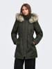 ONLY Langer Parka in Peat