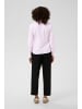 Kaffe Langarm - Hemd KAgiulia Tight fit in White/Pink Stripe