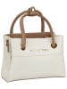 Valentino Bags Handtasche Alexia Shopping 805 in Bianco/Cuoio
