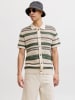 Jack & Jones Gestricktes Polo in Laurel Wreath