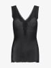 Seamless Basic T-Shirt Lacey in Black