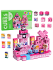 Wisam Magnetische Bausteine, Pixelwürfel, Würfel, Pixelwelt, Rosa, 80 Stück