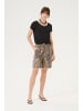 CULTURE Shorts CUhalina Casual fit in Leopard Wash