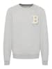 BLEND Sweatshirt BHSweatshirt 20717964 lässiges Sweatshirt mit Print in mittelgrau