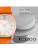 Oozoo Analog-Armbanduhr Oozoo Timepieces orange mittel (ca. 33mm)