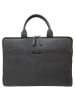 Pride and Soul Rate Aktentasche Leder 39 cm Laptopfach grau