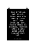 Mr. & Mrs. Panda Poster Das Problem ist nicht,... mit Spruch in Schwarz