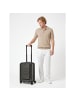 Police London 4 Rollen Kabinentrolley 55 cm Laptopfach mit Dehnfalte cool olive