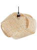 Beliani Pendelleuchten HALIL in Naturfarben/Braun - (W) 45 x (H) 115 x (L) 45 cm