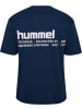 Hummel T-Shirt "Hmlhiit Loose T-Shirt S/S" in Blau