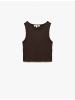 KOTON TANKTOPS BSC in Braun