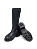 VITAFORM Echt Leder & vitaform Stretch Stiefel in marine