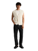 Marc O'Polo DENIM DfC Ärmellose Strickjacke relaxed in Creamy White